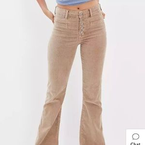 Size 10 American Eagle corduroy flare jeans.